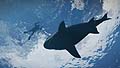 Grand Theft Auto V nuove immagini marine con il subacqueo e lo squalo