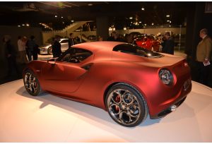 Non solo auto depoca ma anche lAlfa Romeo 4C GTA Concept