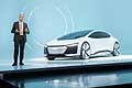 Press Conference Audi AG and Prof Rupert Stadler Chairman of the Board of Management Audi in IAA 2017