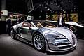 Supercar Bugatti at IAA Frankfurt Motor Show 2013