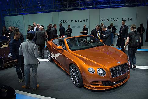 Bentley - Lammiraglia Bentley Continental GT Speed,la Bentley di serie pi veloce di sempre, offre nuove specifiche di stile, comfort e tecnologia.