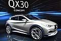 Infiniti QX30 concept dutto mondiale al Salone dellAutomobile di Ginevra 2015