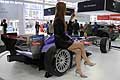 Monoposto elettrica DS alettone posteriore al Motor Show di Bologna 2017