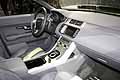 Range Rover Evoque interni vettura esposto al New York Auto Show
