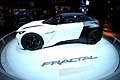 Peugeot Fractal concept car al Salone Internazionale dellAutomobile di Parigi 2016