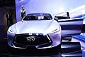 Infiniti Q80 Inspiration Concept car calandra al Parigi Motor Show 2014