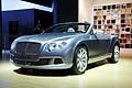 Bentley Continental GTC 6.0 litre w12 at the Beijing Autoshow 2012