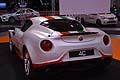 Alfa Romeo 4C posteriore al Supercar Roma Auto Show 2014