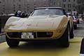 Chevrolet Corvette 2D Coup del 1977 a Pizza Castello a Ferrara, evento auto storiche Valli e Nebbie 2017 