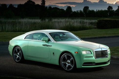 Rolls-Royce Wraith Jade Pearl