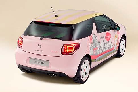 Citroen DS3 Concept Benefit Cosmetics