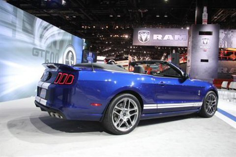 Shelby GT500 Convertible 2013