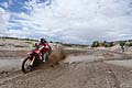 Dakar 2013 il biker Pizzolito Javier su Honda del Team HRC