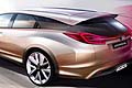 Honda Civic wagon concept sketch