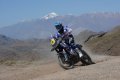 Dakar 11ma tappa - tracciato che collega Arica in Arequipa con ingresso in Per con il biker francese David Casteu su Yamaha 450 YZF