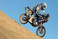 Dakar 2012 -10 stage che collega Iquique Arica con la moto Yamaha 450 YZF Rally del biker francese Olivier Pain 