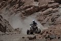 Dakar 11ma tappa - il pilota argentino Maffei Tomassu Quads Yamaha 650 GRW giunto in terza posizione in questa tappa