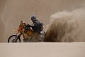 Dakar stage 12 - Il biker Ano Julio su moto Yamaha WRF 450 del Team Normans Raid