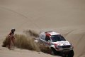 Dakar stage 12 - il driver De Villiers Giniel e Co-driver Van Zitzewitz Dirk su rally cars Toyota Pickup Hilux