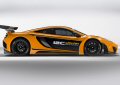 Destinata al mercato nordamericano, la vettura indossa gli storici colori McLaren (arancio e nero). Il brillante arancio McLaren  un tributo alle vetture di Bruce McLaren e Denny Hulme.