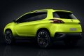 Peugeot 2008 Concept propone sotto la pelle unevoluzione dei 3 cilindri benzina di nuova generazione: l1.2 l turbo a iniezione diretta, che abbina potenza (110 CV) e coppia con livelli di consumi/emissioni contenuti. 