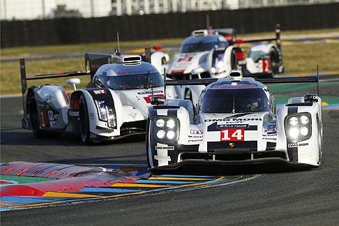 Porsche - Le prove di qualificazione della 24 Ore di Le Mans 2014, piuttosto agitate e interrotte pi volte, hanno dato un esito scontato. E la Toyota, infatti ad aver conquistato la Pole Position. Segui la diretta Streaming su Automania