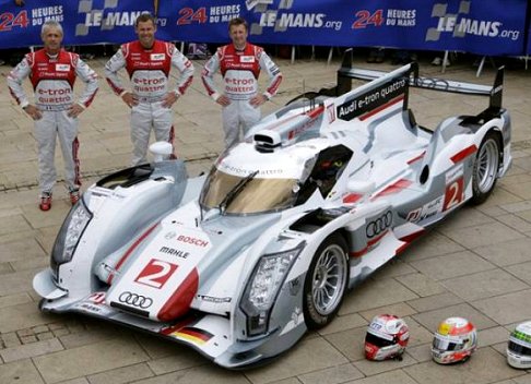 Audi - 24 ore di Le Mans 2012 lAudi R8 etron che ha conquistato la pole position