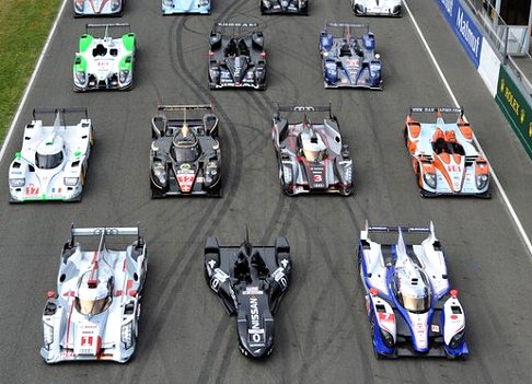 Pit Lane - 24 ore di Le Mans 2012 pit lane valida per la gara