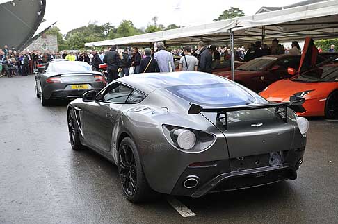 Aston Martin - Aston Martin V12 Zagato super car sportiva al Goodwood Festival of Speed 2012