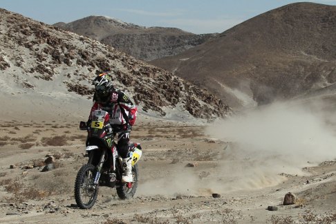 Dakar 2013 - Dakar 2013 VI stage Joan Barreda Bort su moto Husqvarna Rally 450 RR