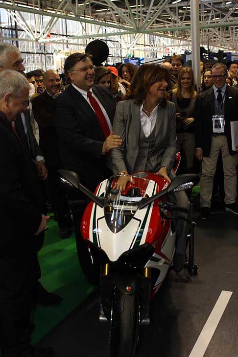 Ducati - Il Motor Show di Bologna ospita la Ducati 1199 Panigale