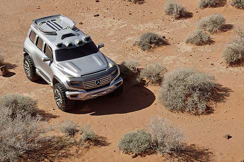 Mercedes - Mercedes Ener G-Force off road for tomorrow, immagini in digitale