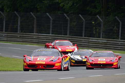 24 Ore di Le Mans - Ferrari Challenge a Le Mans con Batusa