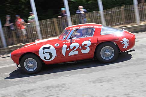 Ferrari - Ferrari by Pininfarina copilota Pidro Villegas al Goodwood Festival of Speed 2012