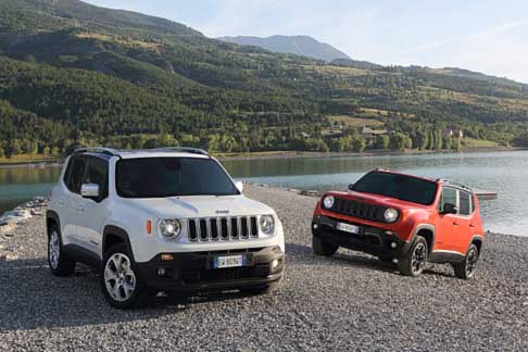 Jeep Renegade - Jeep Renegade Trailhawk e Jeep Renegade Limited HP (white)