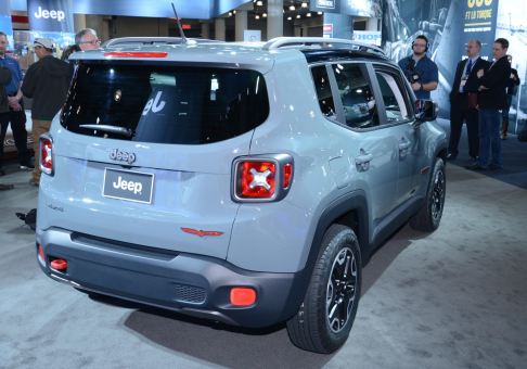 Jeep - Jeep Renegade posteriore al New York Auto Show 2014