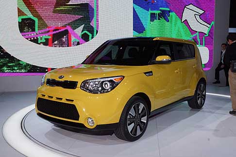 Kia Motors - La Kia Soul 2014 si rinnova e si presenta al Salone di New York nella versione che vedremo prossimamente sul mercato