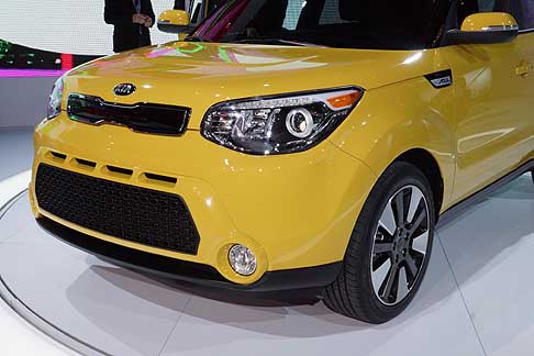 Kia Motors - Kia Soul 2014 calandra al New York Auto Show 2013