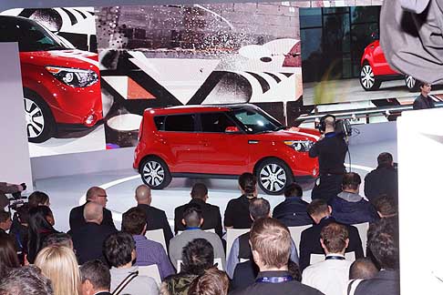 Kia Motors - Kia Soul 2014 presentata al New York Auto Show 2013