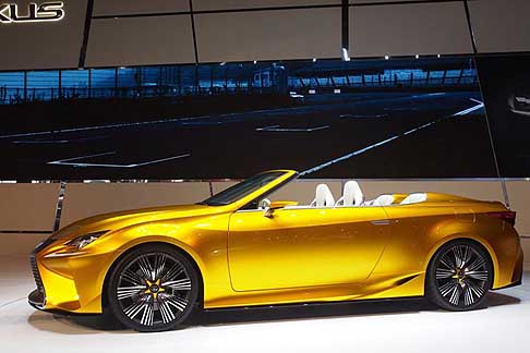 Lexus - Lexus LF-C2 Concept fiancata vettura cabrio