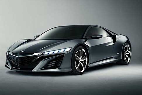 Honda - Next evolution of Honda NSX Concept car