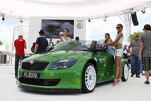 Skoda - Skoda Fabia RS 2000 presentata in anteprima a Worthersee Tour, la fiera austriaca per lautomotive