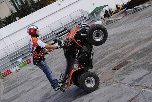 Ingresso Fiera - Acrobaatic Team Quad al Meditteranea Show Motors