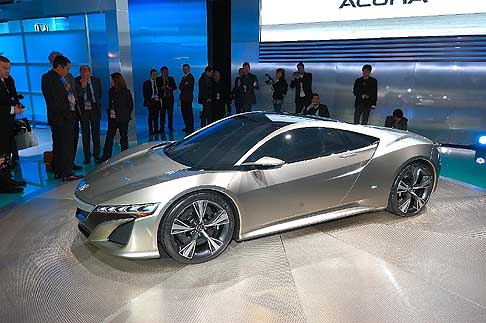 Acura - Acura NSX in anteprima mondiale al Detroit Auto Show NAIAS 2012