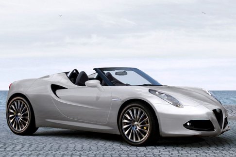 Alfa Romeo - Alfa Romeo 4C spider ipotesi sul design realizzato da Teamspeed