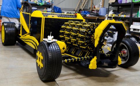 Super Awesome Micro Project  - Auto realizzata con i giocatto Lego denominata SAMP