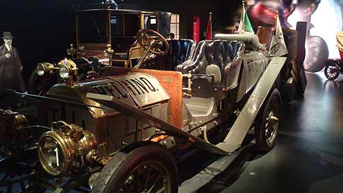 Auto Storica - Auto storica Itala 3545 del 1907 al Museo dellauto di Torino