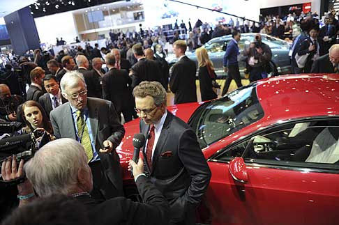 Bentley - Bentley Continental GT V8 press conference al Detrit Auto Show 2012