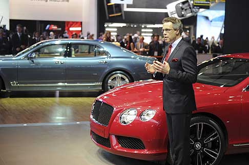 Bentley - New Bentley Continental GT V8 con Wolfgang Durheimer CEO Bentley Motors