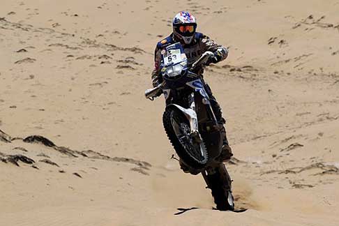 Dakar 2013 - Dakar 12 stage biker Verhoestraete Frank moto rally shecko vincitore di tappa